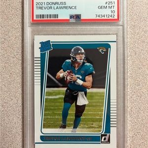 2021 Donruss Trevor Lawrence Rated Rookie Card
